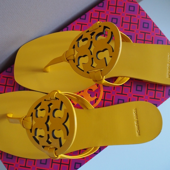 Tory Burch Square Toe Miller sandal-Cassia-7.5 8.5 - Picture 6 of 8